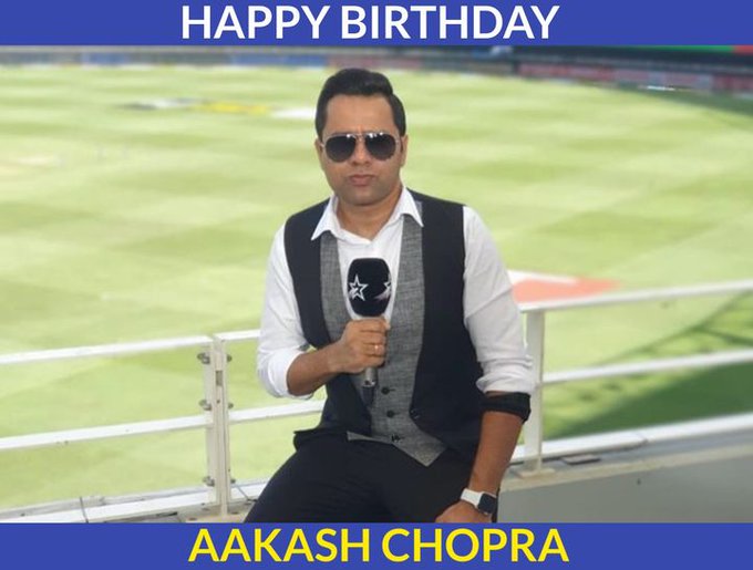 Happy Birthday, Aakash Chopra 
