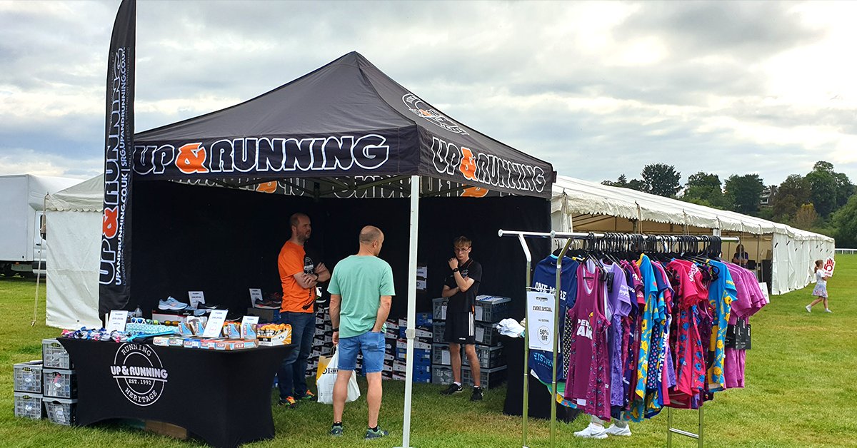 chestermarathon's tweet photo. We are pleased @UpandRunningCHS are with us today at Chester Racecourse, so pop along and reward yourself with some pre or post race goodies. Chester Champions deserve a little treat &amp; let's face it, a runner can never have too many trainers. 👟 😂

#EssarChesterHalfMarathon https://t.co/SBj0J6JTBm