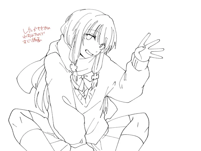最近ハマってる塗り方ですね 