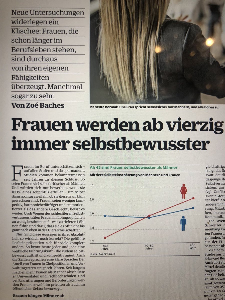 Maria Victoria Haas (@haas_mv) on Twitter photo dass frauen im verlauf ihrer karriere merken, dass hinter dem gockelhaften getue mancher männer nicht mal heisse luft ist, und darum selbstbewusster werden, passt wohl nicht in euer weltbild? <a href="/NZZaS/">NZZ am Sonntag</a> dass frauen im verlauf ihrer karriere merken, dass hinter dem gockelhaften getue mancher männer nicht mal heisse luft ist, und darum selbstbewusster werden, passt wohl nicht in euer weltbild? <a href="/NZZaS/">NZZ am Sonntag</a>