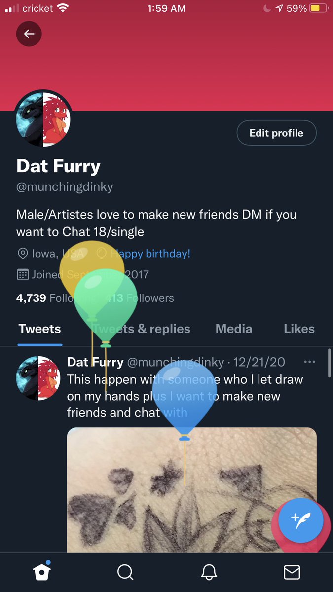munchingdinky's tweet photo. Happy to me ^^ 18 https://t.co/zrGa4OS10p