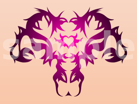 新たな淫紋を開発したぞ! 子宮と膣、チンポと金玉ををモチーフに魔界植物で表現してみました✨ ふたなり用の淫紋だけどそれ以外でも使えるかもです。 