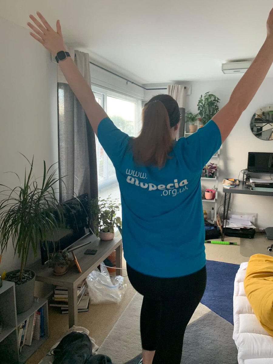 It’s race day #bristol10k <a href="/Great_Run/">Great Run</a> <a href="/AlopeciaUK/">Alopecia UK</a>