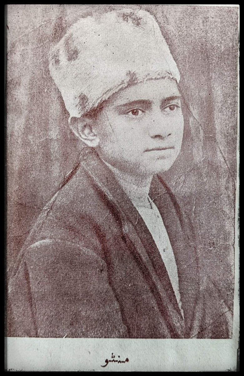 A rare photograph of Manto in his childhood.
Courtesy @pervaizalam 's FB post
#Manto #SaadatHasanManto
