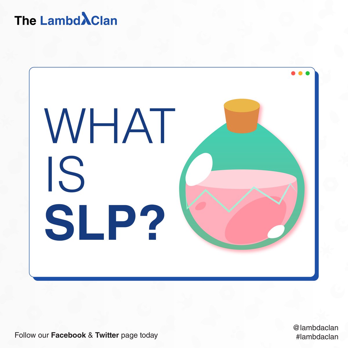 lambdaclan's tweet photo. SLP, a new up-and-coming crypto from the NFT game Axie Infinity. What is it used for? Why does it matter? Why YOU should care about it. 

Click on the link below to learn more about us:
-https://t.co/dr1TRchHiN✨🐑🕹️🐑✨

#AxieInfinity #AxieMalaysia #LambdaClan #SLP https://t.co/pQq67Kg4Ap