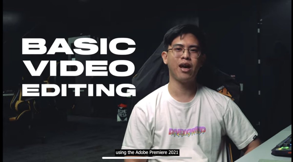 SeffRollins's tweet image. Watch my latest tutorial on my Youtube channel!

youtu.be/Iz69oGrC2t4

#AdobePremiere #BasicVideoEditing