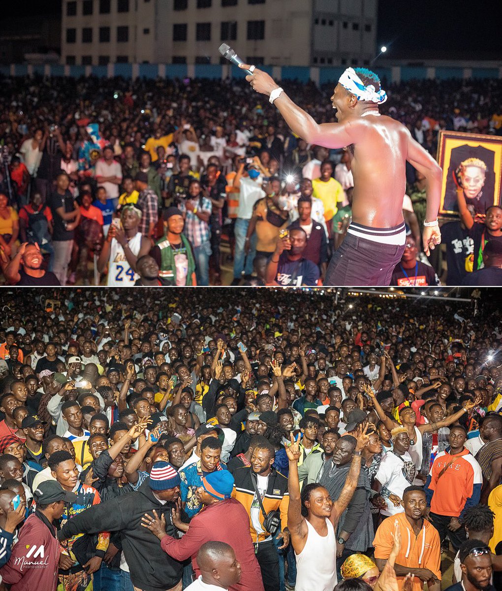 shattawalegh's tweet photo. Thank you Shatta Movement 
Than you the people and elders of Teshie ✊
This was like a movie ❤️🔥
#ShattaWaleLiveInTeshie 

📸 @manuelphotos_1 https://t.co/sCfZjntlQW