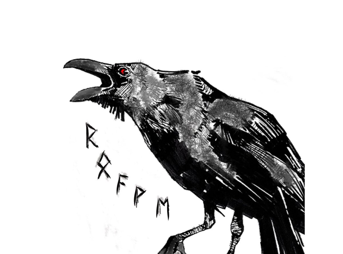 #roave #raven #raaf #heathen #wodan #wotan #odin