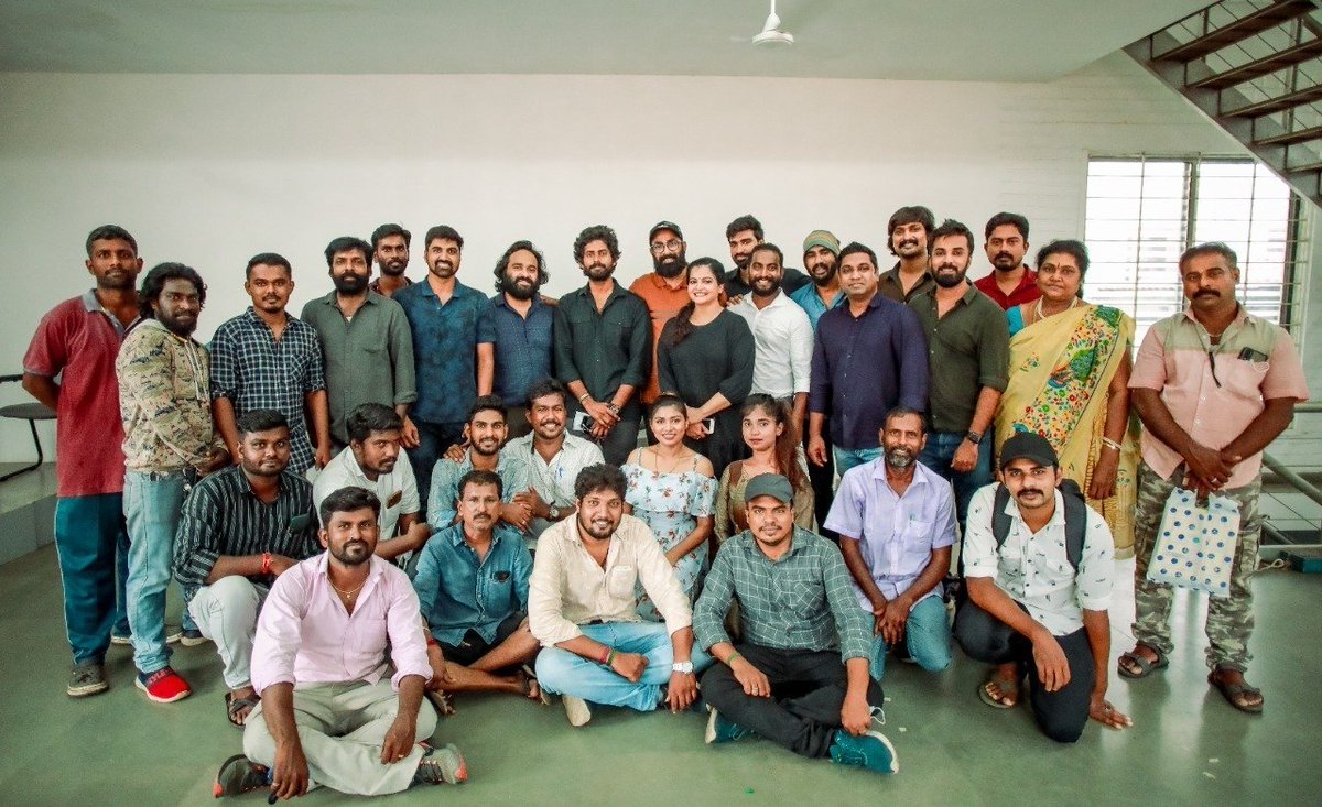 Wrapping up our #YUKI starring our @am_kathir @itsNarain @natty_nataraj in lead Directed by @ZacHarriss😇🥳 Produced by @filmuan #JuvisProductions @AaarProductions #YUKIWrapUp @anandhiactress @itspavitralaksh #AthmiyaRajan @DoneChannel1 @digitallynow