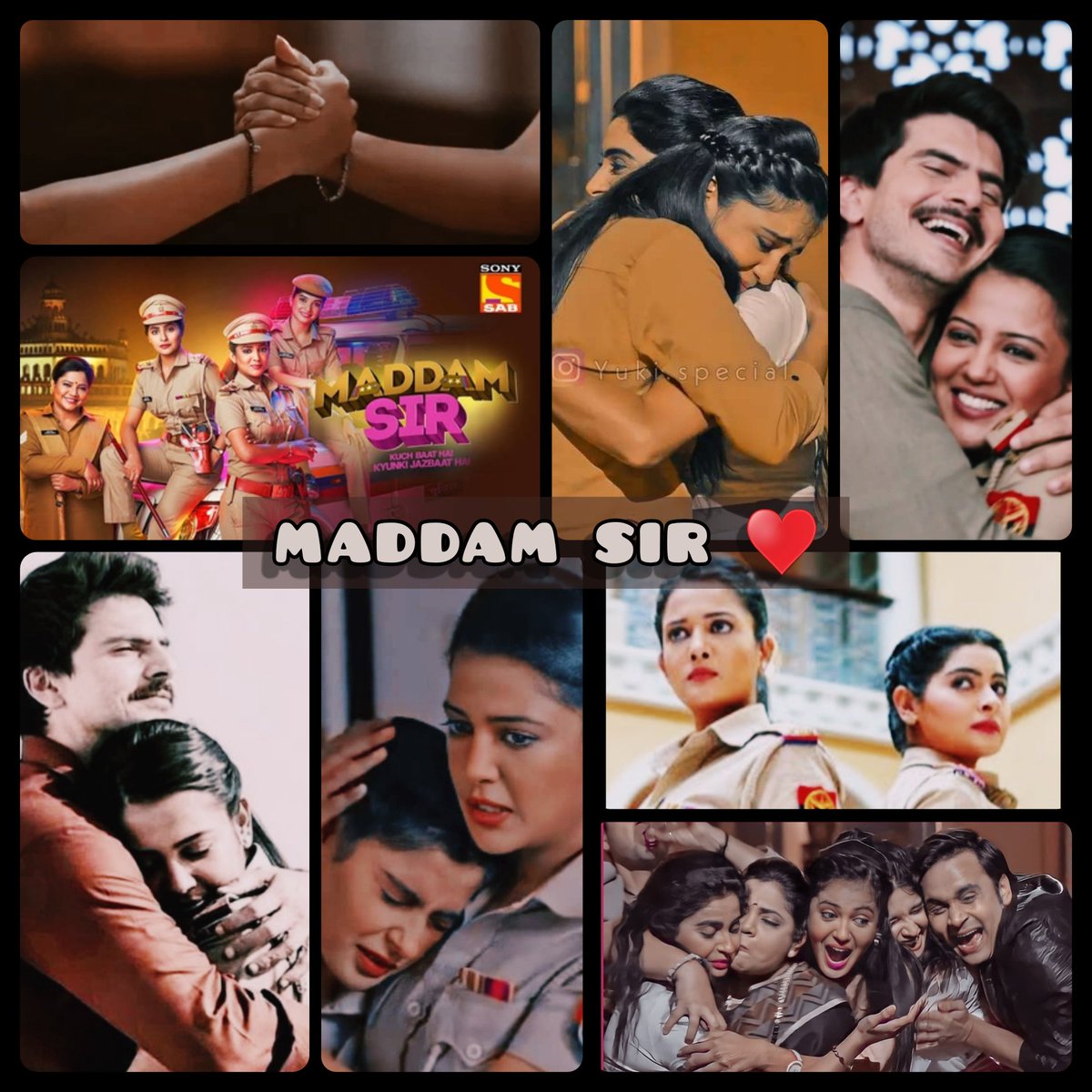 anjaliindran's tweet photo. #MaddamSir ..kuch baat hai kyunki jazbaat hai 💖 A show wid strong female protagonists & unique storyline that has comedy, action & convey strong social messages !! A must watch & interesting show with great actors 👏🏽🧿♥️😘 #KareEna #Anuseena #Cheetosh #MSian #welovemaddamsir https://t.co/vsFS7wVSA1