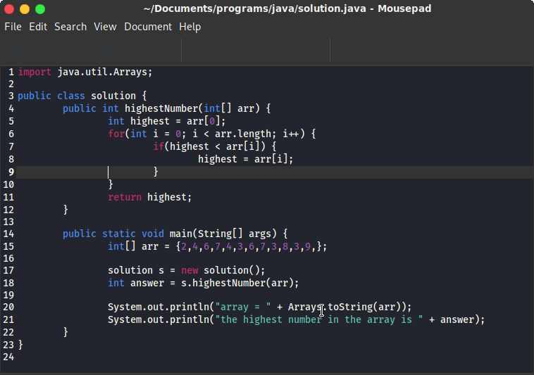 Edson51266812's tweet image. Algorithm to get highest number in an array
#java #programimg #codingmath