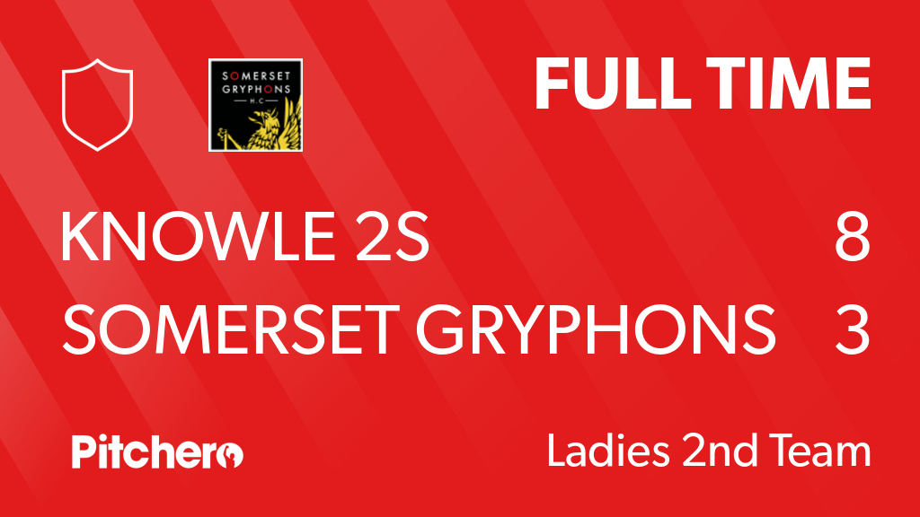 FULL TIME: Knowle 2s 8 - 3 Somerset Gryphons Hockey Club
#KNOSOM #Pitchero
somersetgryphonshockey.club/teams/179136/m…