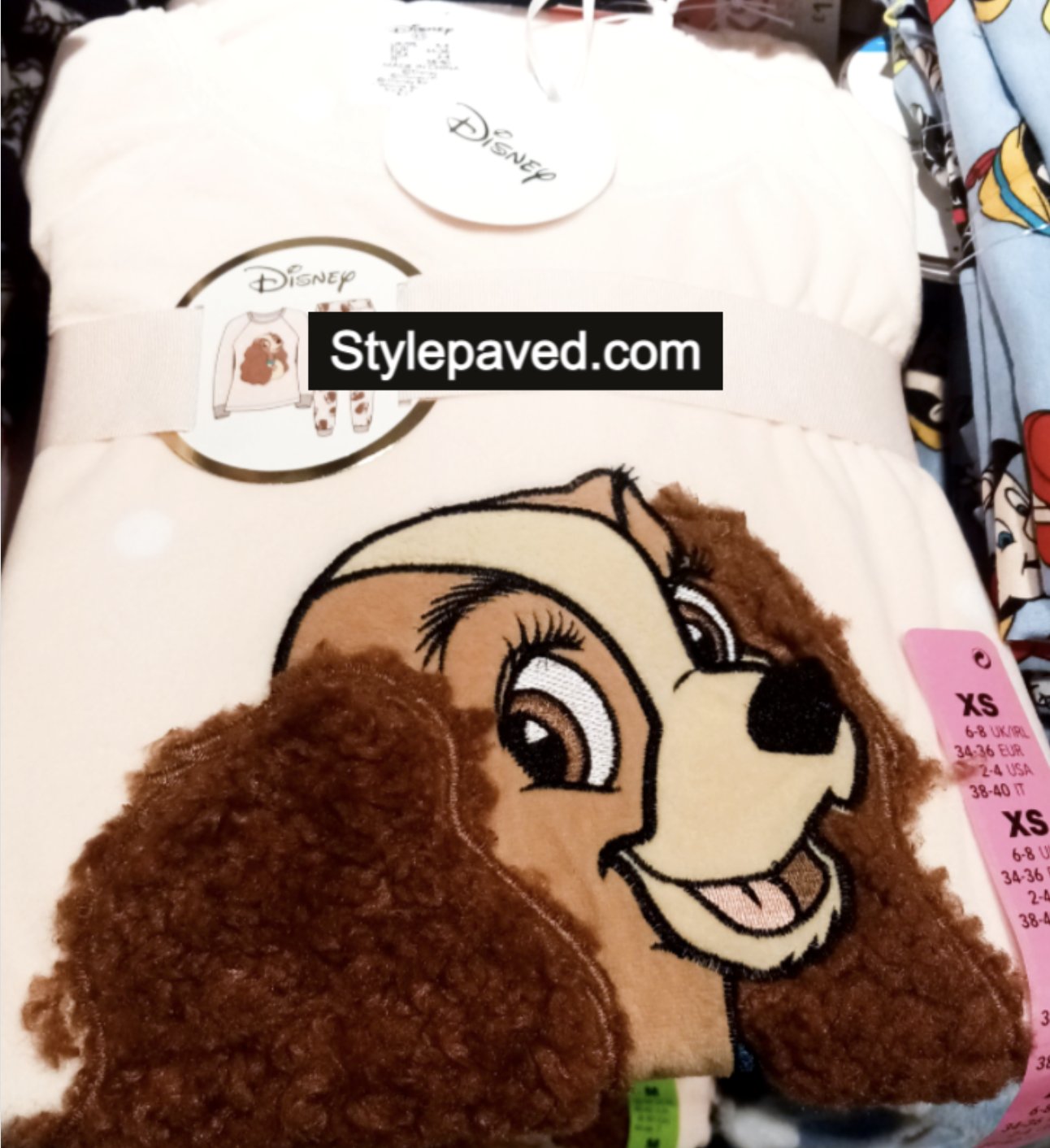 Stylepaved. on X Order at https t ngJPtt3jpR LADY AND THE TRAMP Pyjamas Set Top Trousers Fleece Primark Women Soft Disney https t DlvjuoQ2ek X