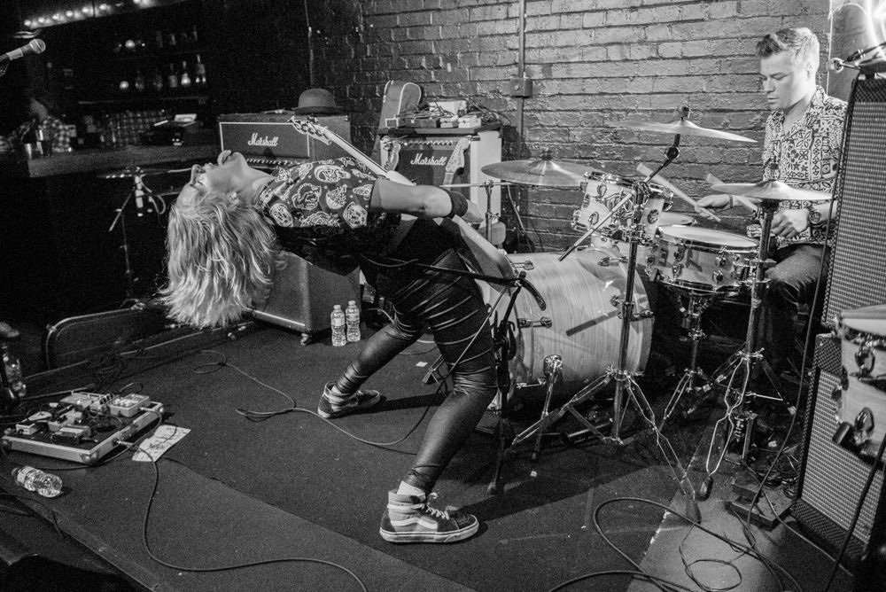 Tomorrow we hit the road for 7 shows in 7 days 👊🏻 
🖤 💙😬
We can’t wait!

📸: @katiefrostphotography 🔥
#liveformusic #wecametoplay #wearefamily