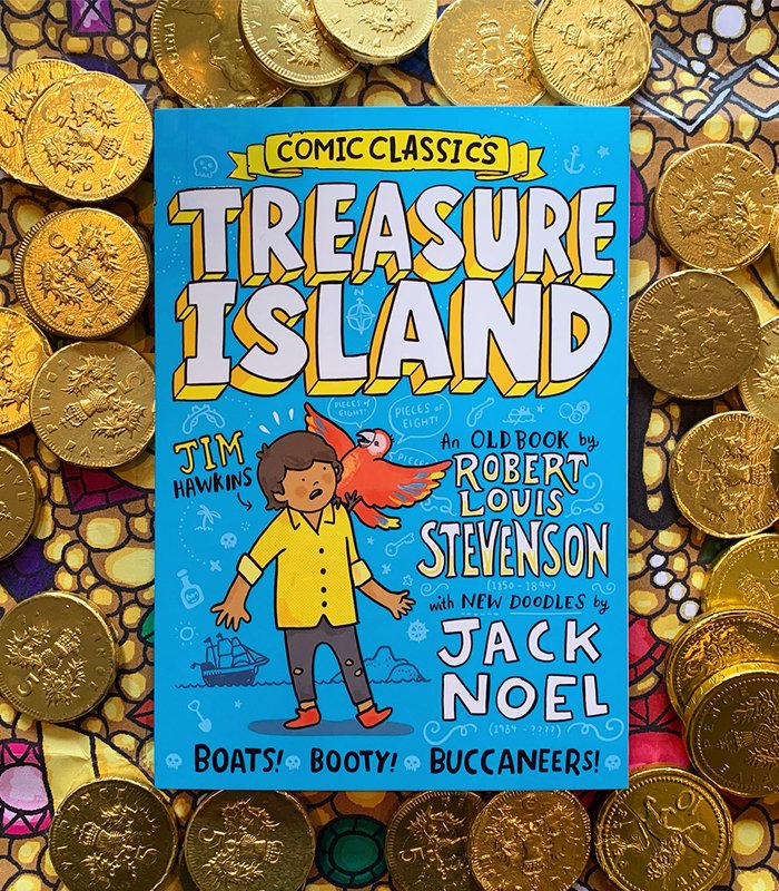 FarshoreBooks's tweet photo. Ahoy there! It's talk like a pirate day 'n we've got the perfect book fer ye! Head to @the_bookfairies to find out how ye can get yer hands on this booty by @jackdraws! https://t.co/P4y8GFsi5x