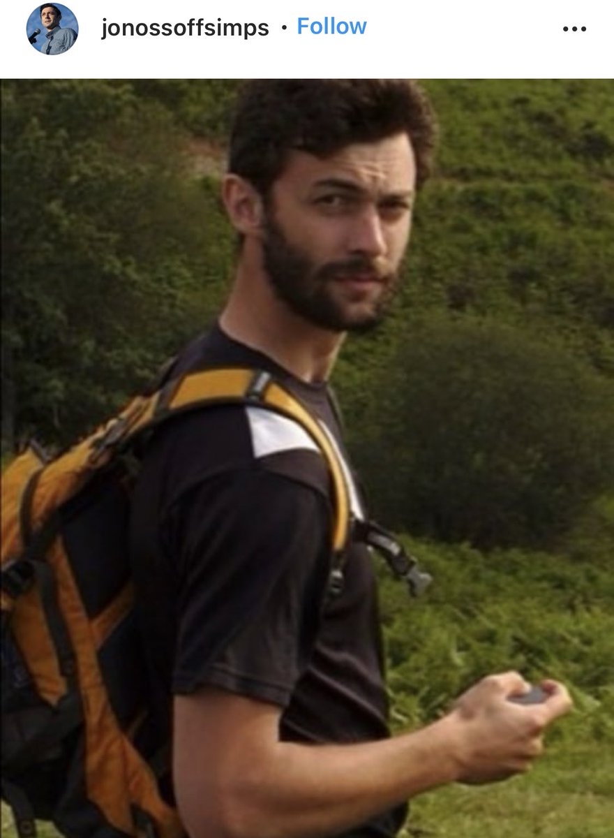 RT @QondiNtini: Jon Ossoff trying to convince me hiking is fun. He’s lucky he’s so hot https://t.co/VMI095yLae