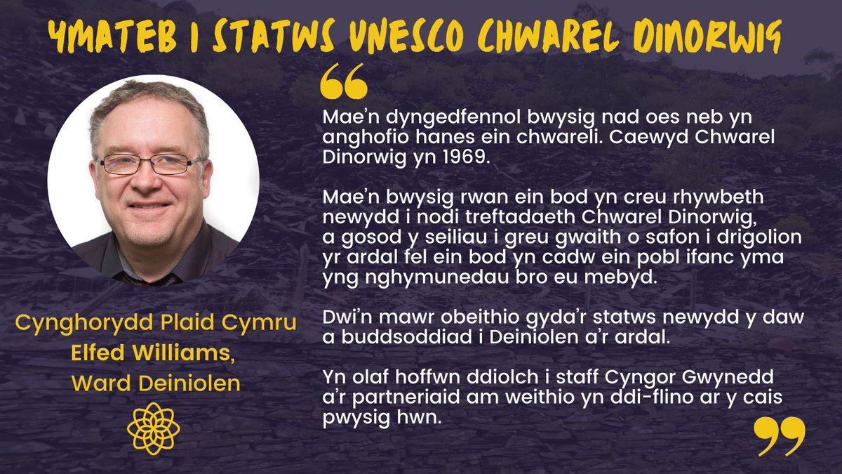 Plaid Cymru Gwynedd tweet media