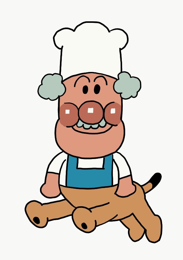 やまがたしょうへい ツイ廃絵師 アンパンマンの4人 3人1匹 の集合体 バタパンマンズおじさん T Co Xtzdey8ple Twitter