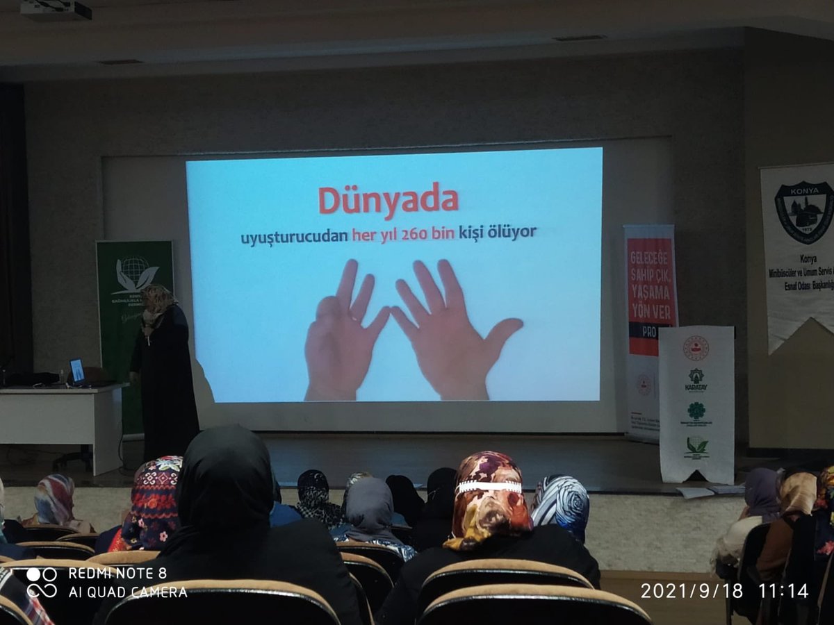konbamder's tweet photo. Konya Bağımlılıkla Mücadele Derneği'mizin yürütücülüğünü yaptığı  İçişleri Bakanlığı Sivil Toplumla İlişkiler Genel Müdürlüğü tarafından desteklenen "Geleceğe Sahip Çık Yaşama Yön Ver" Projesi kapsamında servis hostesleri ile bir araya geldik. https://t.co/sqbzt43bui