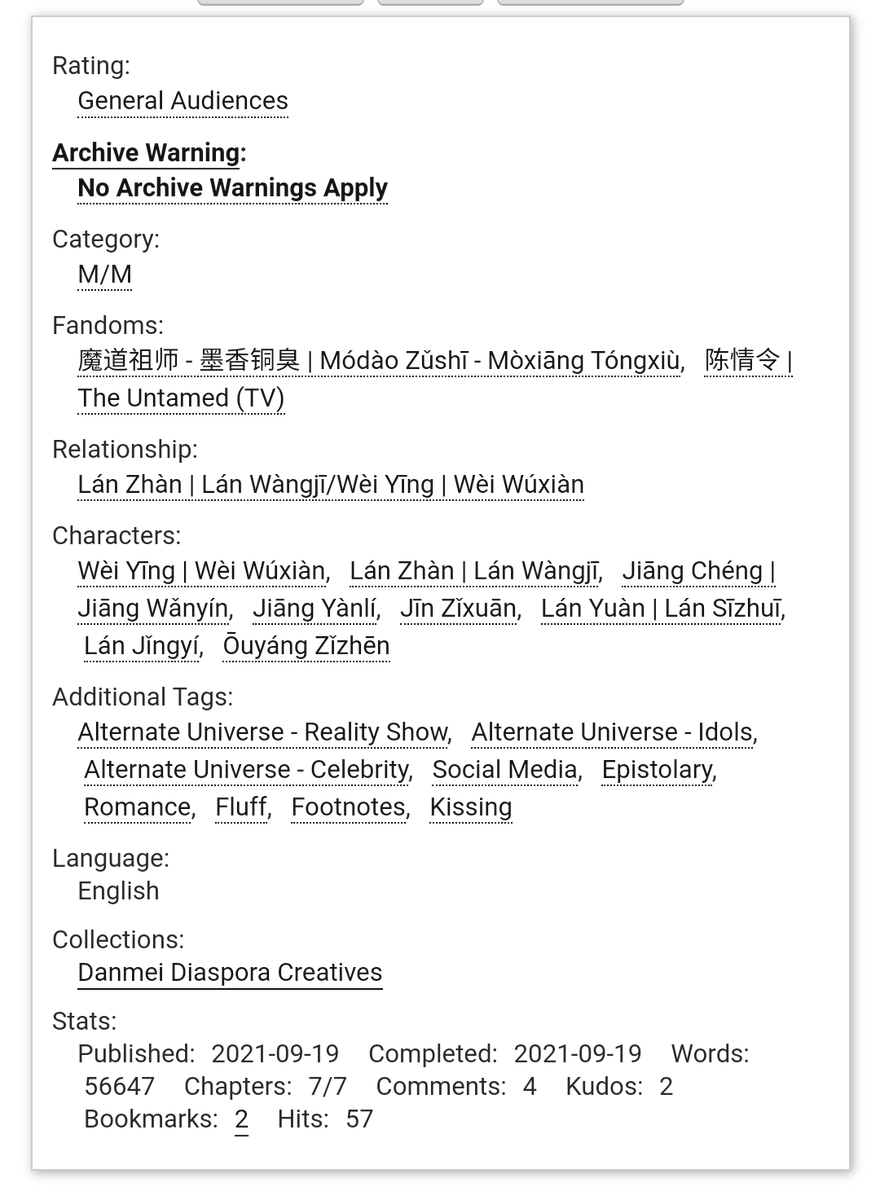 countingcr0ws's tweet photo. #WangXian Lelush inspired idol-survival reality show fic for @MDZSBigBang2020 art and beta by @CallingSoftly

☁️ 48k WC 
☁️ internet novelist!WWX  
☁️ acclaimed actor and dance mentor!LWJ
☁️ secret non-dates and flirting in front of camera
☁️ everybody wants to be in WWX's group! https://t.co/BTmfy6kDhl