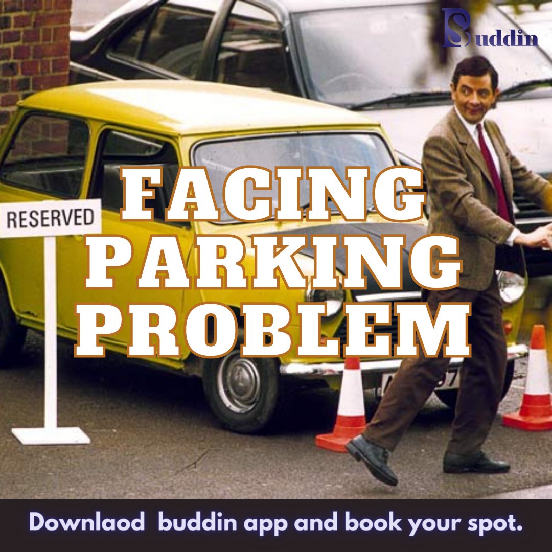 BuddinApp's tweet photo. Are you also facing Parking Problems in the city? then not to worry.
Download Buddin App and book your parking spot.
#buddin #parking #parkinggarage #parkingproblem #parkingproblemsinindia #parkingproblemsolved #bookparkingspace #bookparkingspace #rent #space #earn #money https://t.co/xvEXfeNhHn