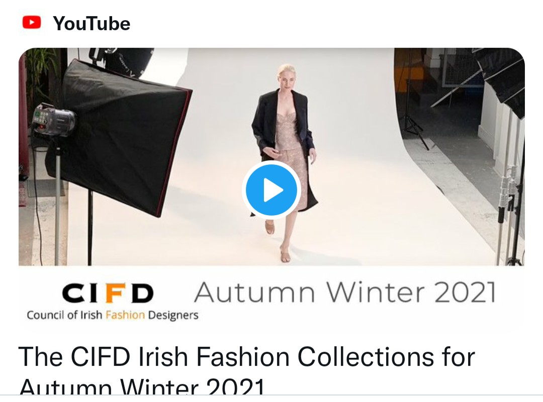 If you're having a leisurely #sundaymorning why not take half an hour to watch the #CIFD #autumn21 #collections here 
youtu.be/E6HAqksngQU