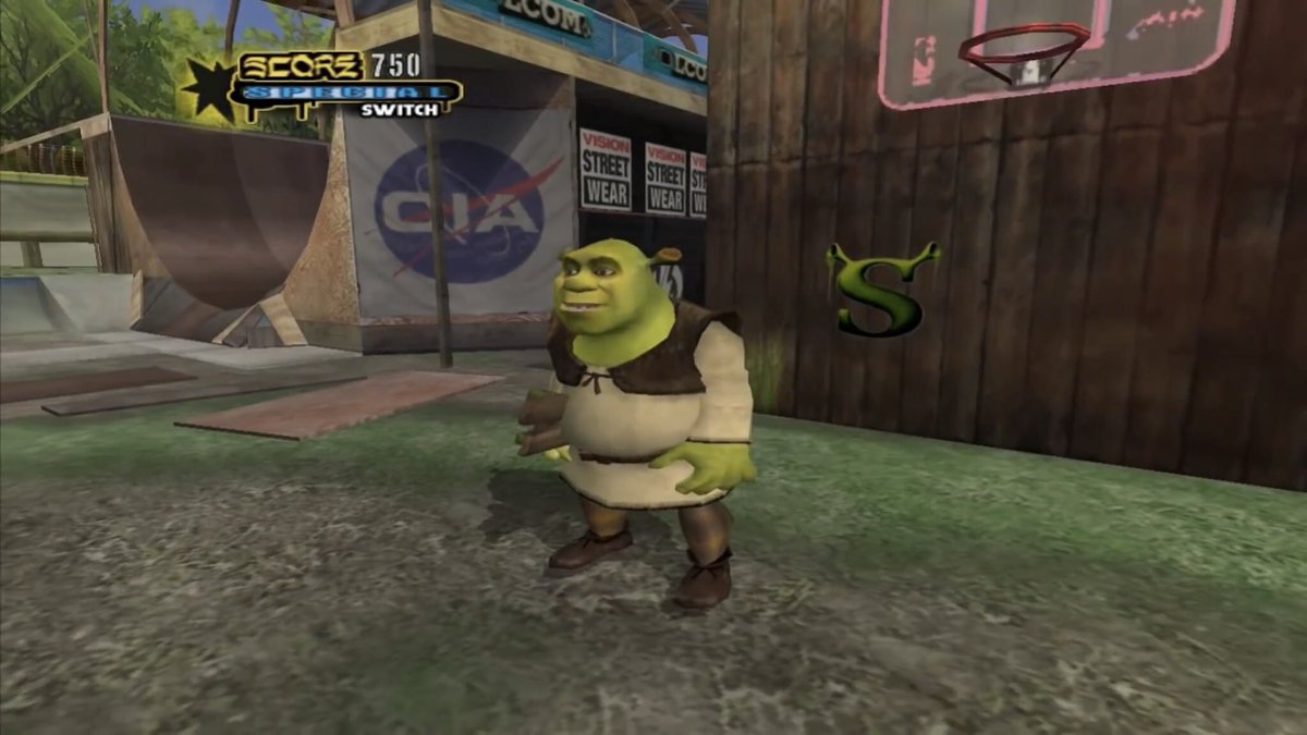 UJStrikesBack's tweet photo. I’m gonna say it…

Shrek is the BEST secret playable character of ALL TIME.

#Shrek @DreamWorks #Underground2 #20YearsOfShrek https://t.co/pZjPFMPqyX