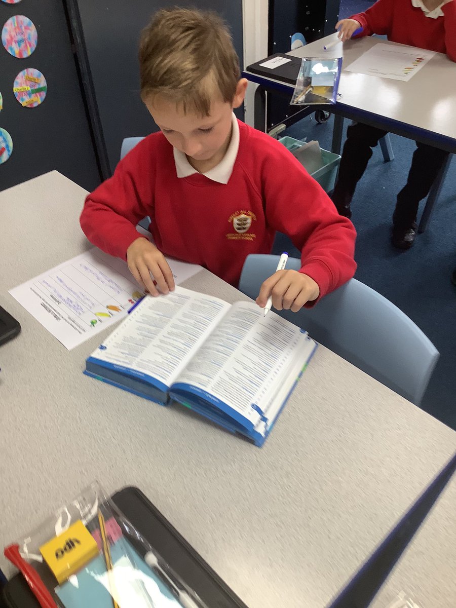 All_Saints_Sch_'s tweet image. Year 4 had a fantastic first week back learning how to use a dictionary! We played lots of games and now know how to find any word using a dictionary 📚👍🏼 #dictionarywork