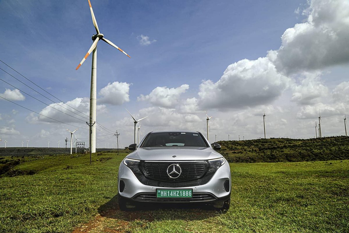 autocarindiamag's tweet photo. The next stop on our #CleanEnergyDrive is at the @TataPower Wind Farm in Agaswadi. Rows of massive wind turbines that are awe-inspiring to look at, but much like the EQC, the technology hidden under the skin is unknown to most.
@MercedesBenzInd
#CleanEnergyDrive
#Green2GreenDrive https://t.co/ekfguJxapb