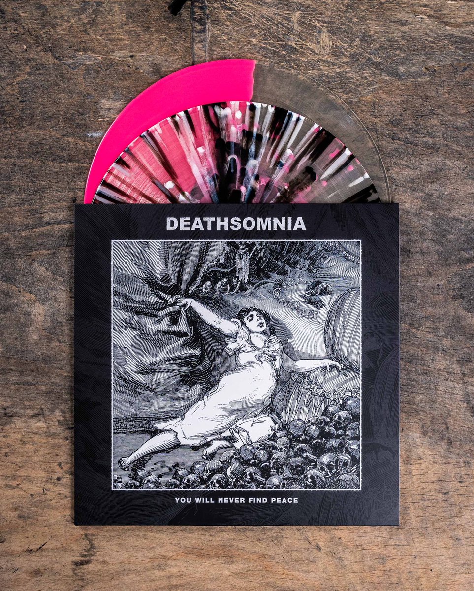 Deathsomnia 'You Will Never Find Peace' limited vinyl available from <a href="/EVILGREED/">EVIL GREED</a>, <a href="/deathwishinc/">Deathwish</a> &amp; @ChurchRoadReco1! smarturl.it/ISOstore