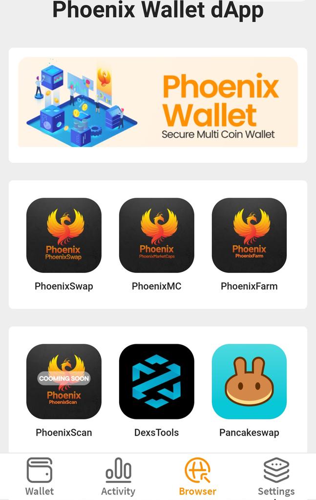 Update : Our Phoenix Wallet beta version is up, you could download it link is below.

drive.google.com/file/d/1Px8IQQ…

#PCN #PhoenixChain #Binance #BinanceSmartChain #ElonMusk