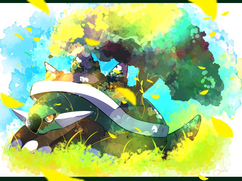 ポケモン シンオウ 御三家最終進化 Loki ロキ のイラスト