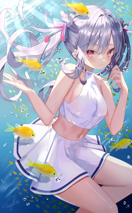 #イラストを4枚貼ると秋風に乗って絵柄を好いてくれる人の元へ届くらしい 
秋………だと……… 