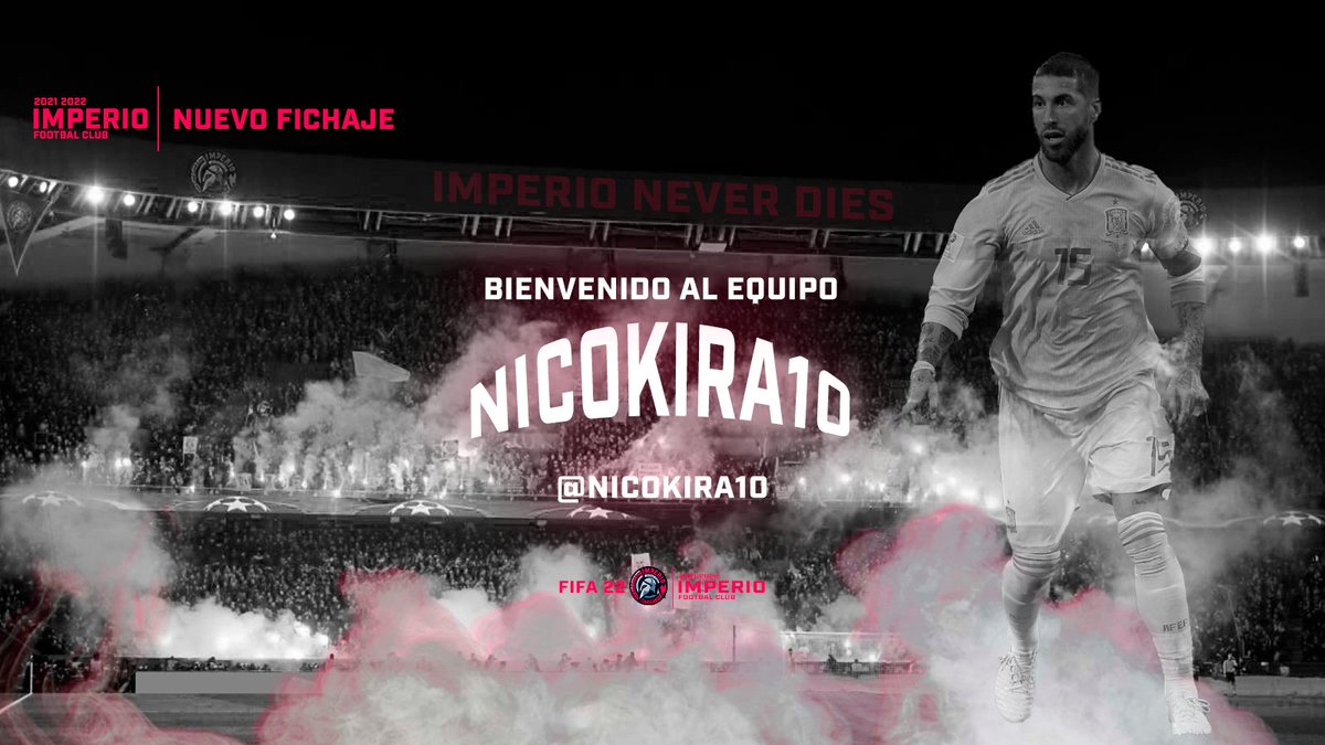 ❗️NUEVO FICHAJE❗️📝

Damos la bienvenida a <a href="/NicoKira10/">🦇Kira🌙</a> , defensa corpulento que se asocia muy bien con el equipo.

¡BIENVENIDO! 💪

#IMPERIONEVERDIES 🖤♥️🤍
