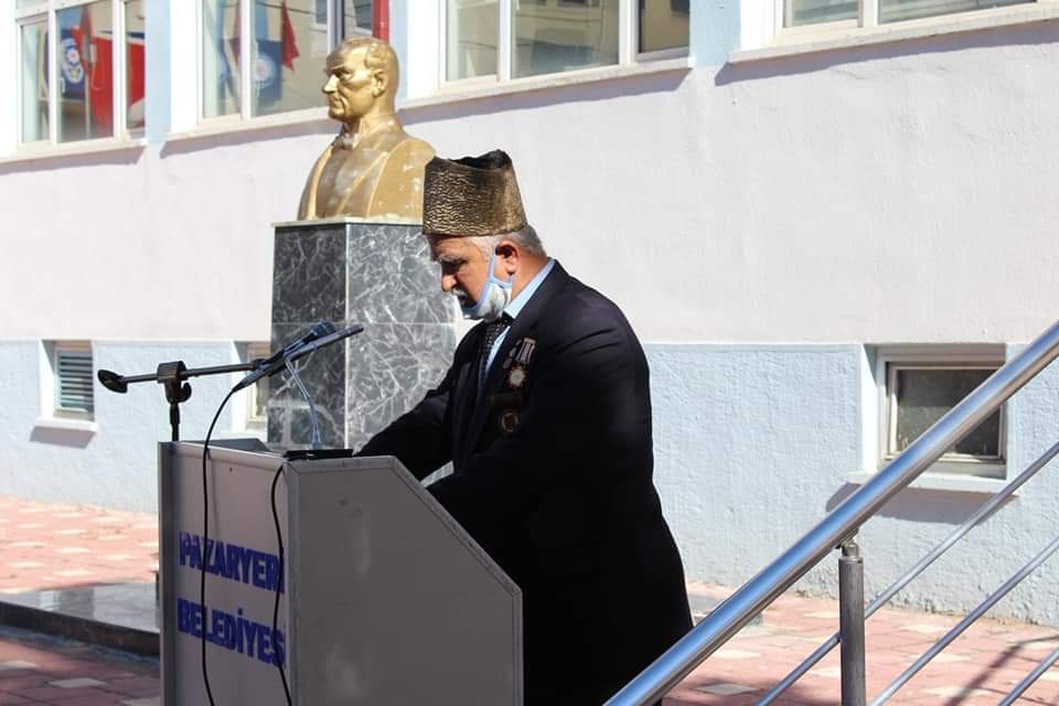 Kaymakamımız Sayın Ferhat ALTAY, Gaziler Günü dolayısıyla düzenlenen programa katıldı.