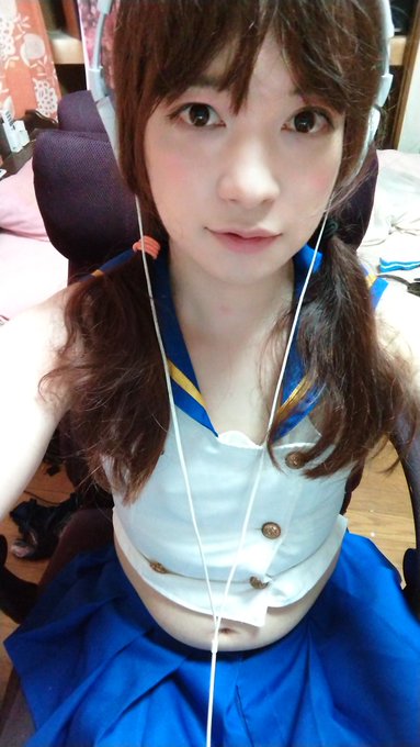島風コスプレしました&hearts;️ https://t.co/QpSFvus7ee<a href="/tag/%E5%A5%B3%E8%A3%85"class="tags"><span>#女装</span></a>
