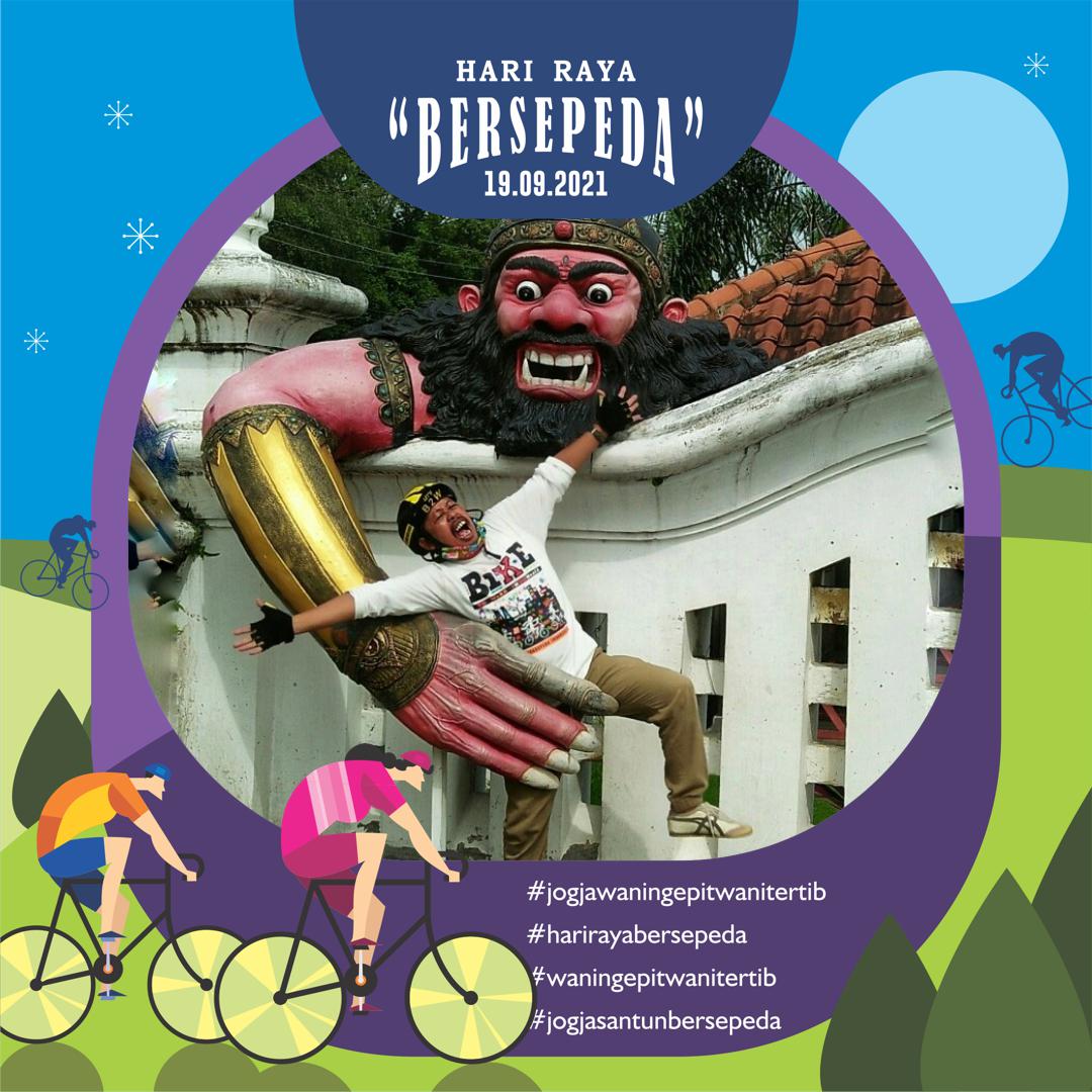 Selamat Hari Raya Bersepeda 19-09...Mohon Gowes Lahir Bathin...🙏
Pesepeda juga punya Hari Raya lhooo...
#waningepit
#waningepitwanitertib
#harirayabersepeda
#jogjasantunbersepeda
#jogjawaningepitwanitertib
<a href="/B2WIndonesia/">Bike2Work Indonesia</a> <a href="/b2wjogja/">B2W Jogja</a>