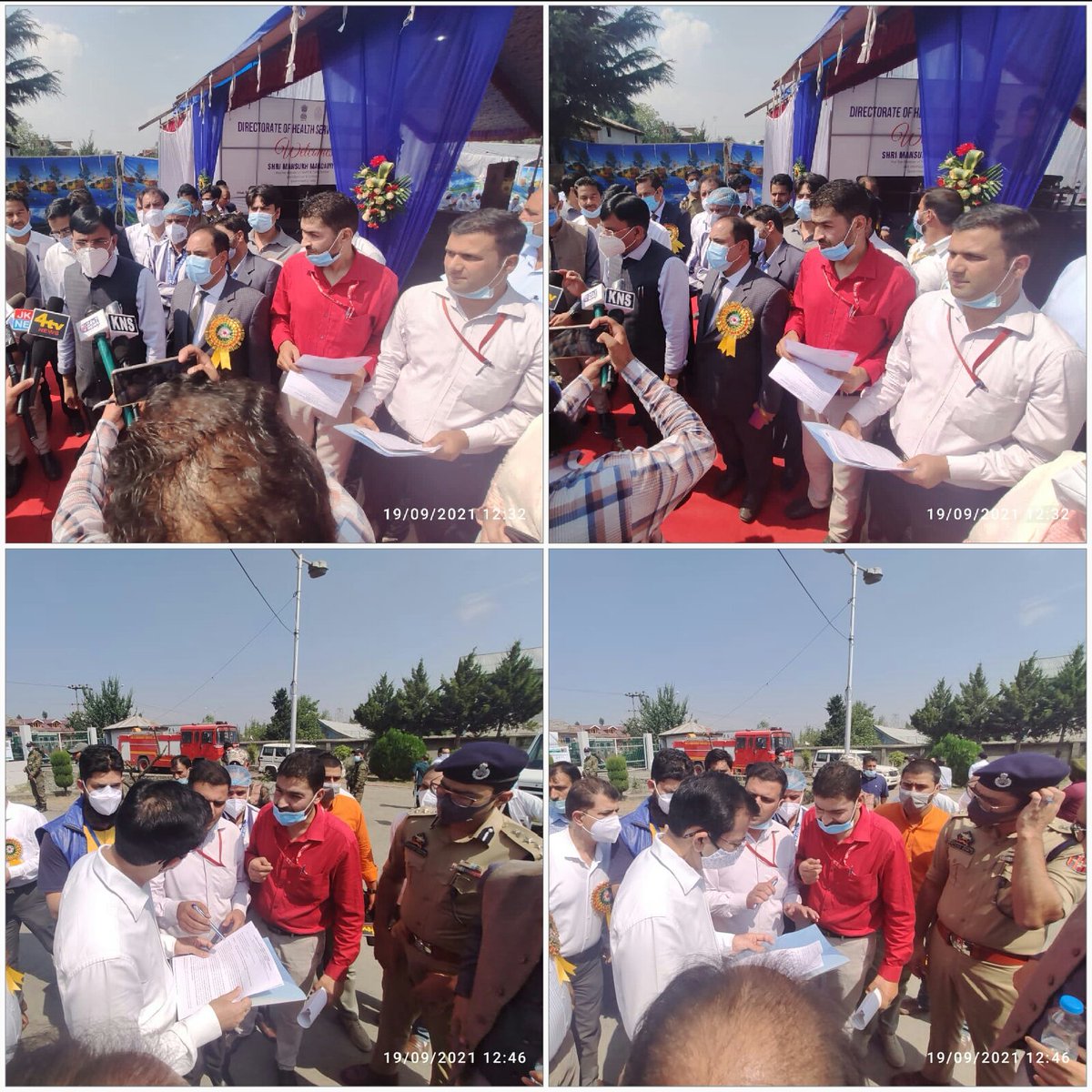 JKNHM EMPLOYEES ASSOCIATION DELEGATION TODAY MET UNION HEALTH MINISTER HIGHLIGHTED DEMANDS BEFORE THE MINISTER <a href="/yasinc_ias/">Yasin M. Choudhary</a> <a href="/MoHFW_INDIA/">Ministry of Health</a> <a href="/HealthMedicalE1/">Health & Medical Education Department J&K</a>