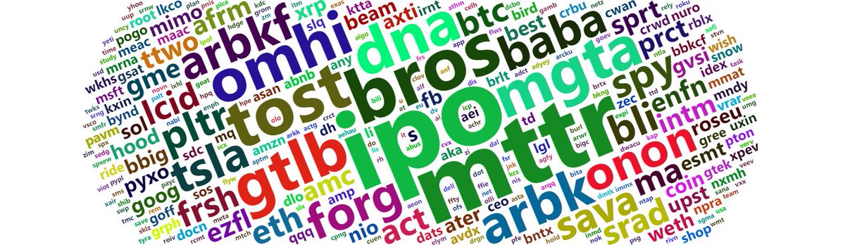 mysocial_pulse's tweet photo. Trending #ipo:
$mttr $bros $tost $dna $gtlb $mgta $omhi $arbk $arbkf $baba $forg $onon $tsla $bli $pltr $sava $spy $act $btc $eth $frsh $lcid $ma $srad
#ipo #cryptocurrency #altseason #defi #dex
#enrichedfeed #furucombo #smartcontracts #StockMarket #trading #investing #stocks https://t.co/Dqsf9LU09g