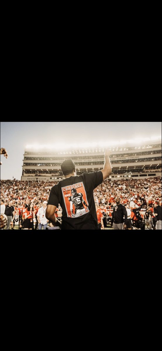 The amount of real love at Texas Tech was unbelievable! Ring of Honor was an amazing experience! Thx to the city of Lubbock and all my Red Raider family across the globe.  #GunsUp #WreckEm