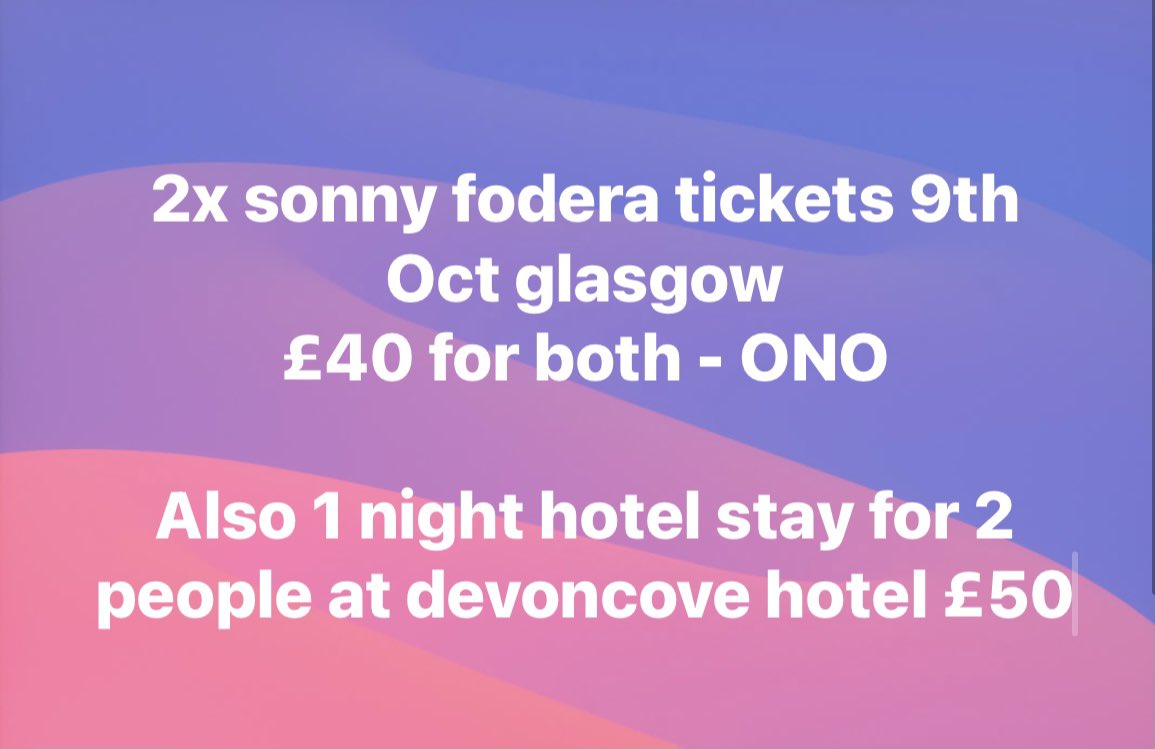 Pls Rt xo #sonnyfodera <a href="/sonnyfodera/">Sonny Fodera</a>