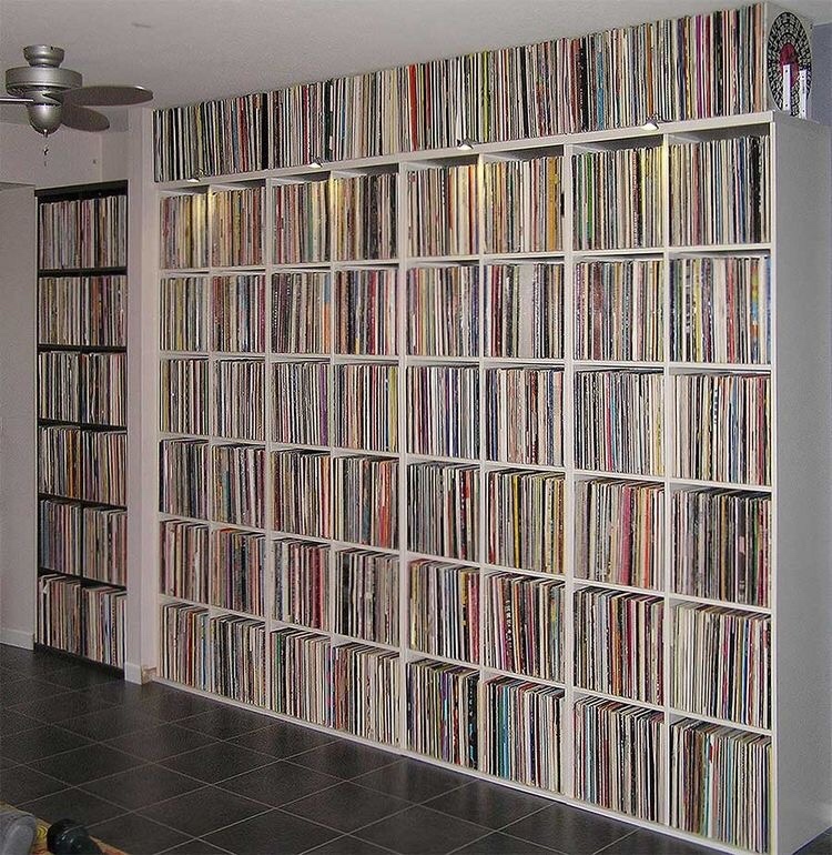 What a record collection 😍😍