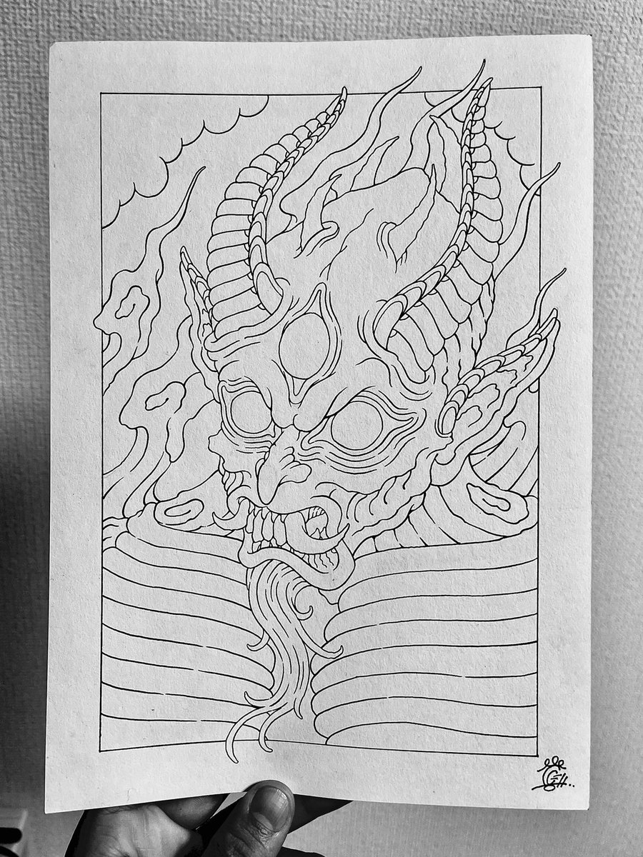 " O N I B I  "

#MyArt #Art #drawing #draw #blackandgray #tattoo #design #picture #tiktok #instagram ＃絵 #絵師さんと繋がりたい #落書き #加工 #photography #photoshop #photo #cluel #artwork #madeinjapan #trip #meme #hololive #darkart #dark #death #horror #movie #dead #dior