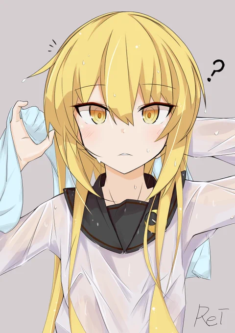 #イラストを4枚貼ると秋風に乗って絵柄を好いてくれる人の元へ届くらしい
皐月(艦これ)をすこれ 