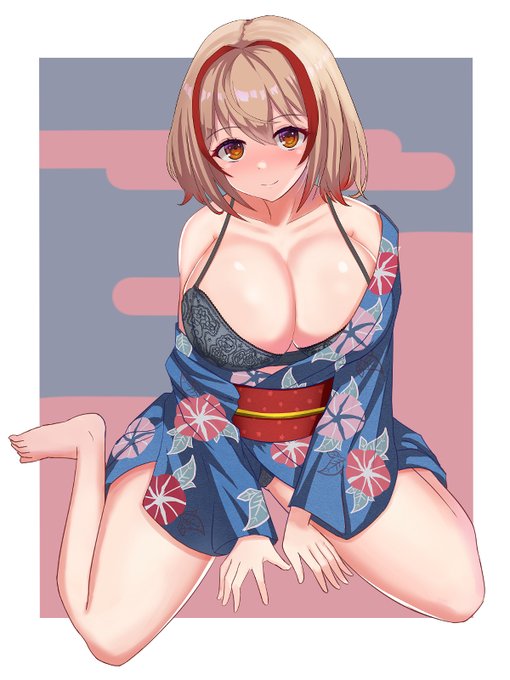 この前リクエストもらったやつ
・ローン
・色気えいえいむんなローン
・浴衣ローン
をまとめて描きました。浴衣には朝顔の柄を入れました。朝顔の花言葉は「あなたに絡みつく」だそうです。
#アズールレーン 