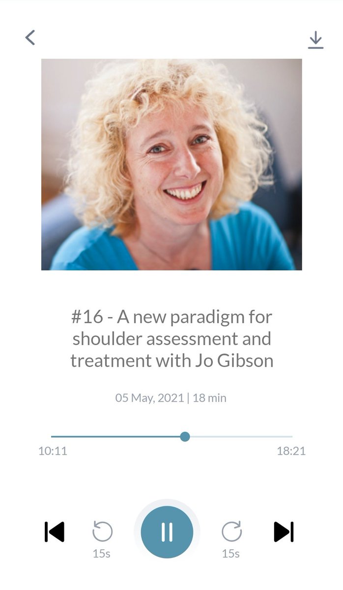 Did you still use Hawkin-Kennedy's test? 😂

Thanks <a href="/ShoulderGeek1/">Jo Gibson</a> 😁

Worth listen! <a href="/PhysioNetwork/">Physio Network</a> 👍🏻