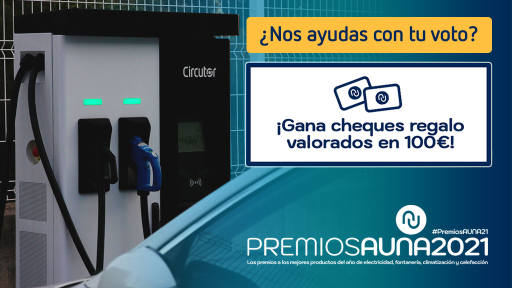 circutor's tweet image. #Raption100: FINALISTA en los #PremiosAUNA21, como Producto más Sostenible. #AunaShowMustGoOn. ¿Nos ayudas con tu voto? ow.ly/fnwX50GaYZU