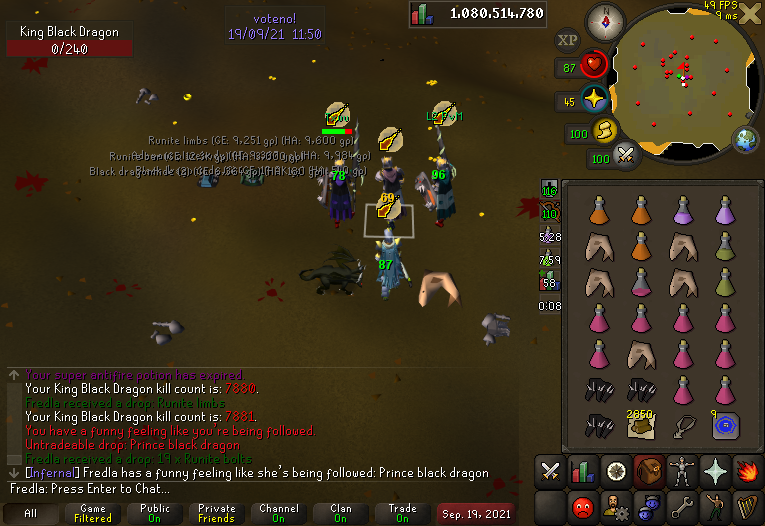 #36 Prince black dragon