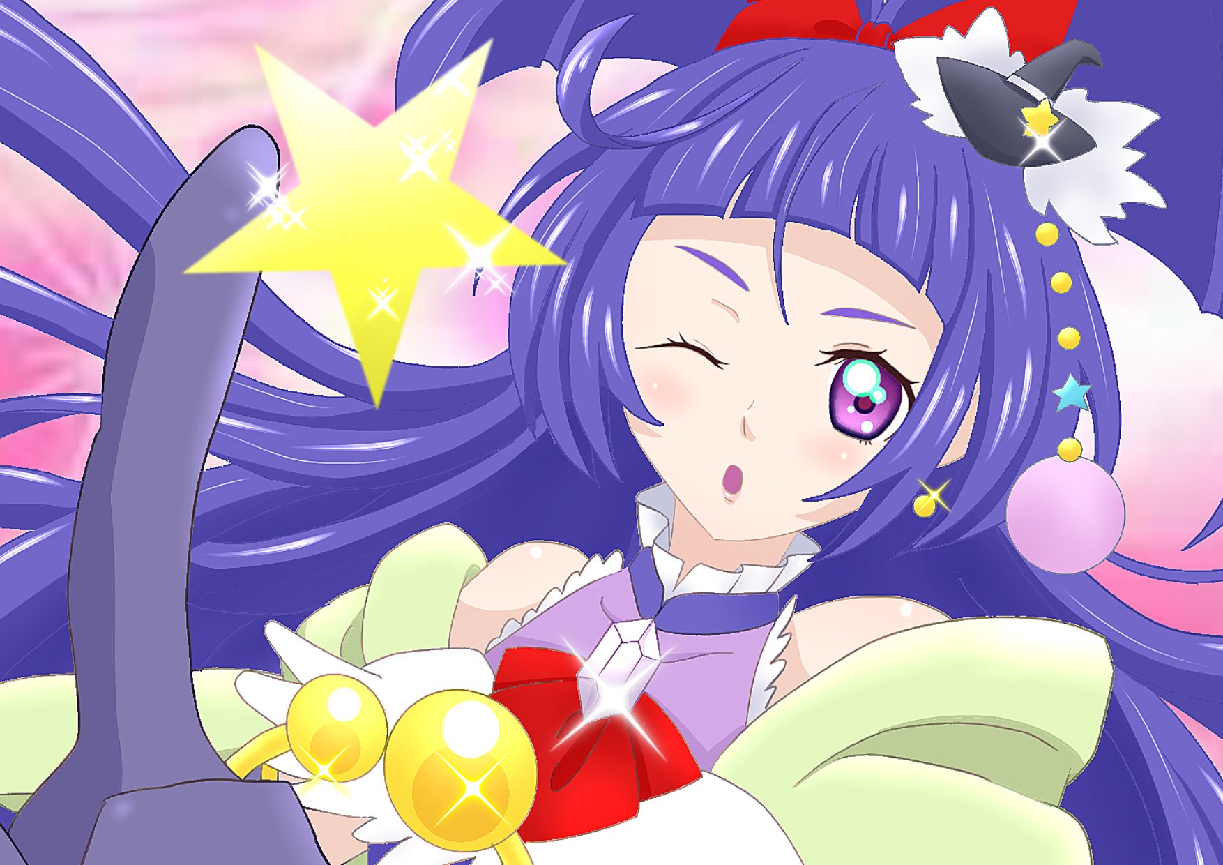 ニャア ほっちゃん生誕祭１ 9 魔法使いプリキュア よりキュアマジカルこと十六夜リコたそ プリキュアにわかなのでyoutube公式で１話目視聴した コメ欄に49話が神回的コメントが多数あってちょっと興味が出てきた イラスト 十六夜リコ