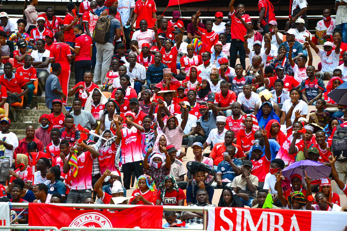 SimbaSCTanzania's tweet photo. Wenye timu wameamua 🤩  #SimbaDay2021 #OneTeamOneDream #NguvuMoja https://t.co/8D3eJ1IENQ